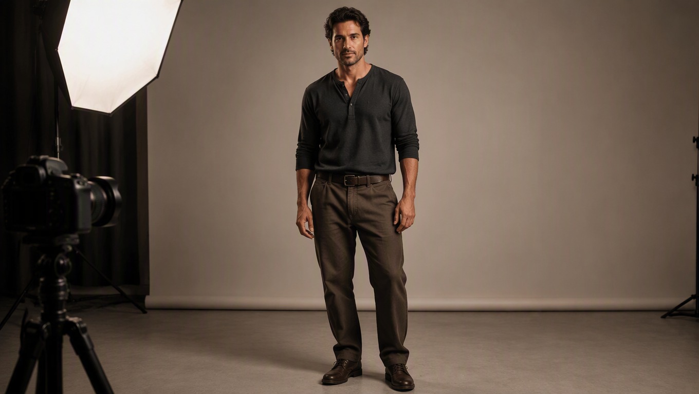 Controlled appearance-reference photography for character video generation