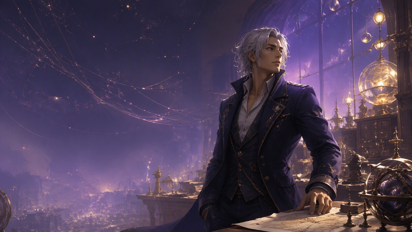 Original fantasy character in a cinematic creative studio representing the OC Maker API
